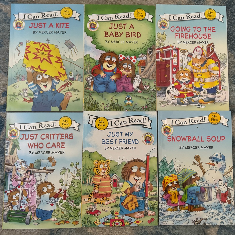 I Can Read by Mercer Mayer. Set of 6 My first reading books